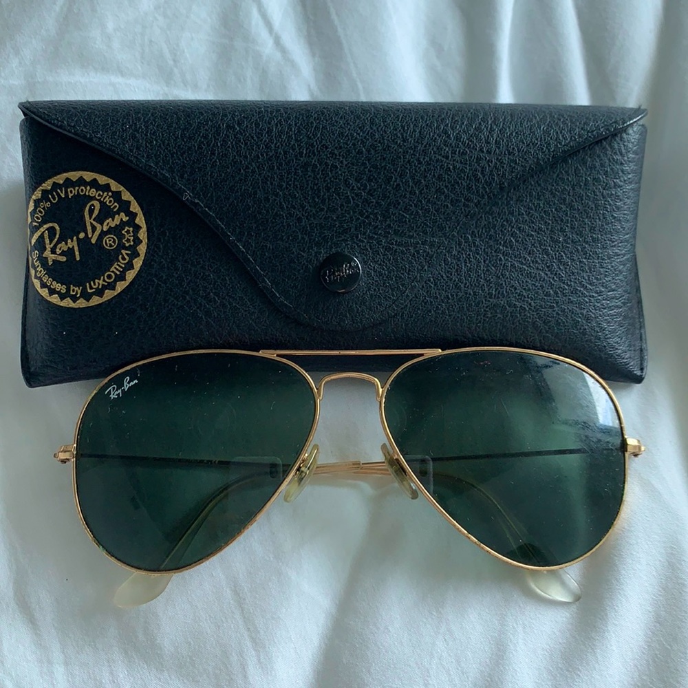 Ray-Ban aviator sunglasses